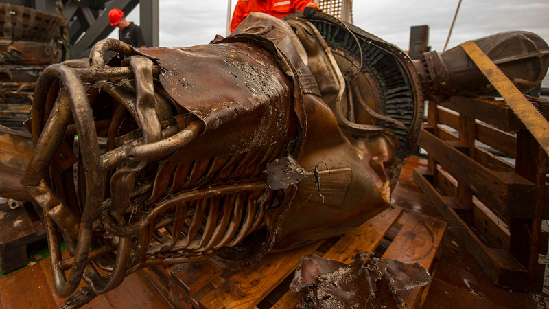Illustration for article titled Jeff Bezos Has Rescued the Apollo 11 Rockets From the Ocean Floor